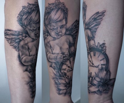 tattoo anioły