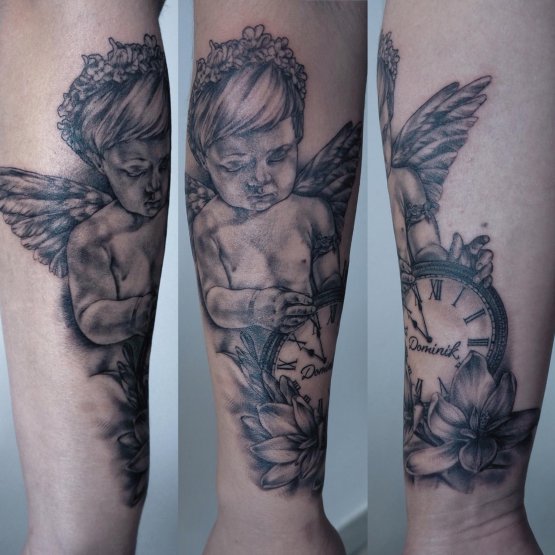 tattoo anioły